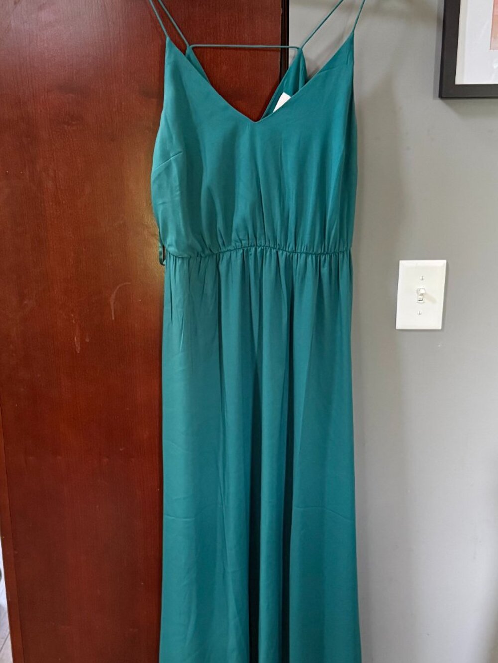 Loft green dress